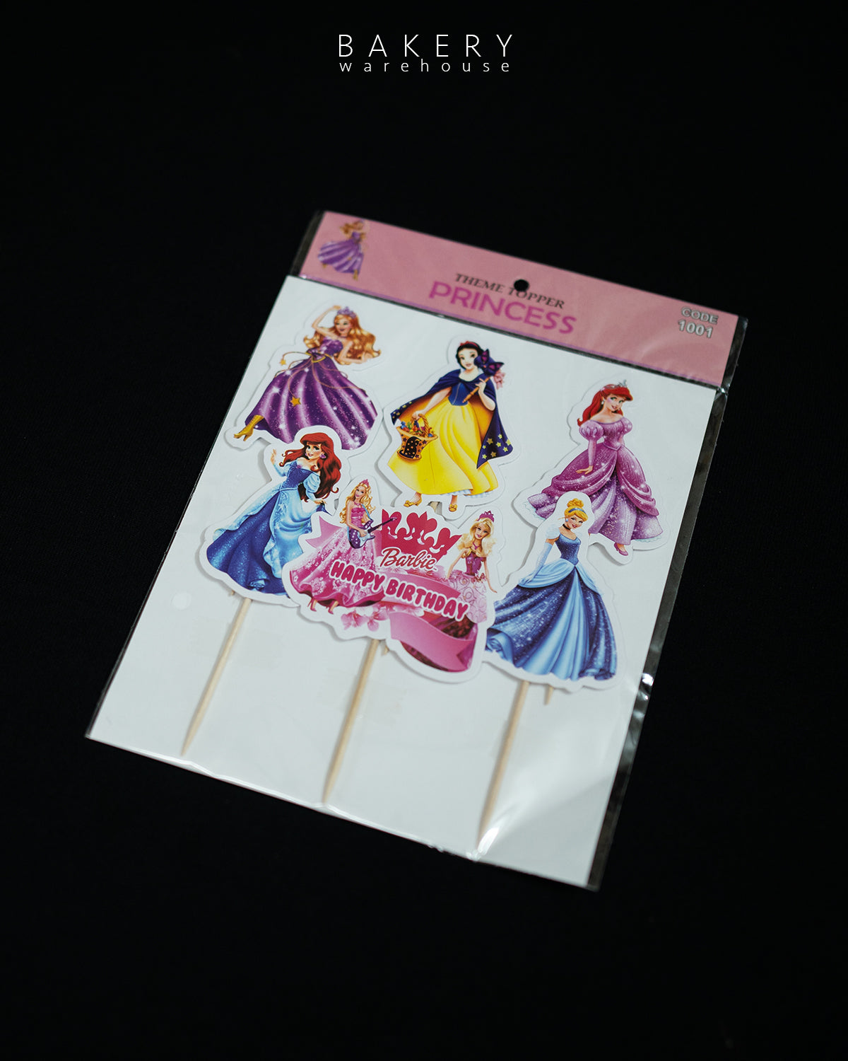 Princess Theme Cake Topper