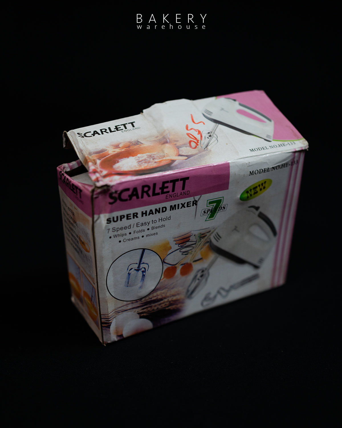 Scarlet super hand mix beater