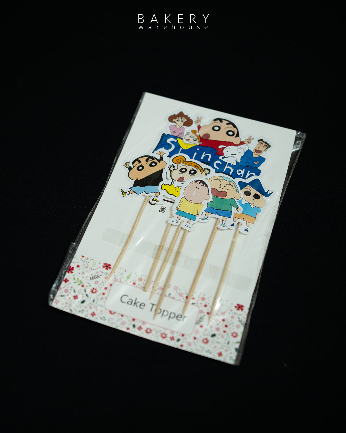 Shinchan Theme Cake Topper