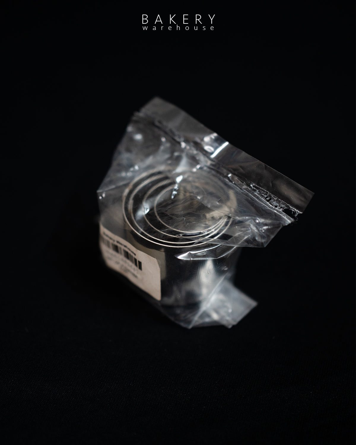 4 Pcs Circle Shaped Stainless Steel Cookie Cutter- R