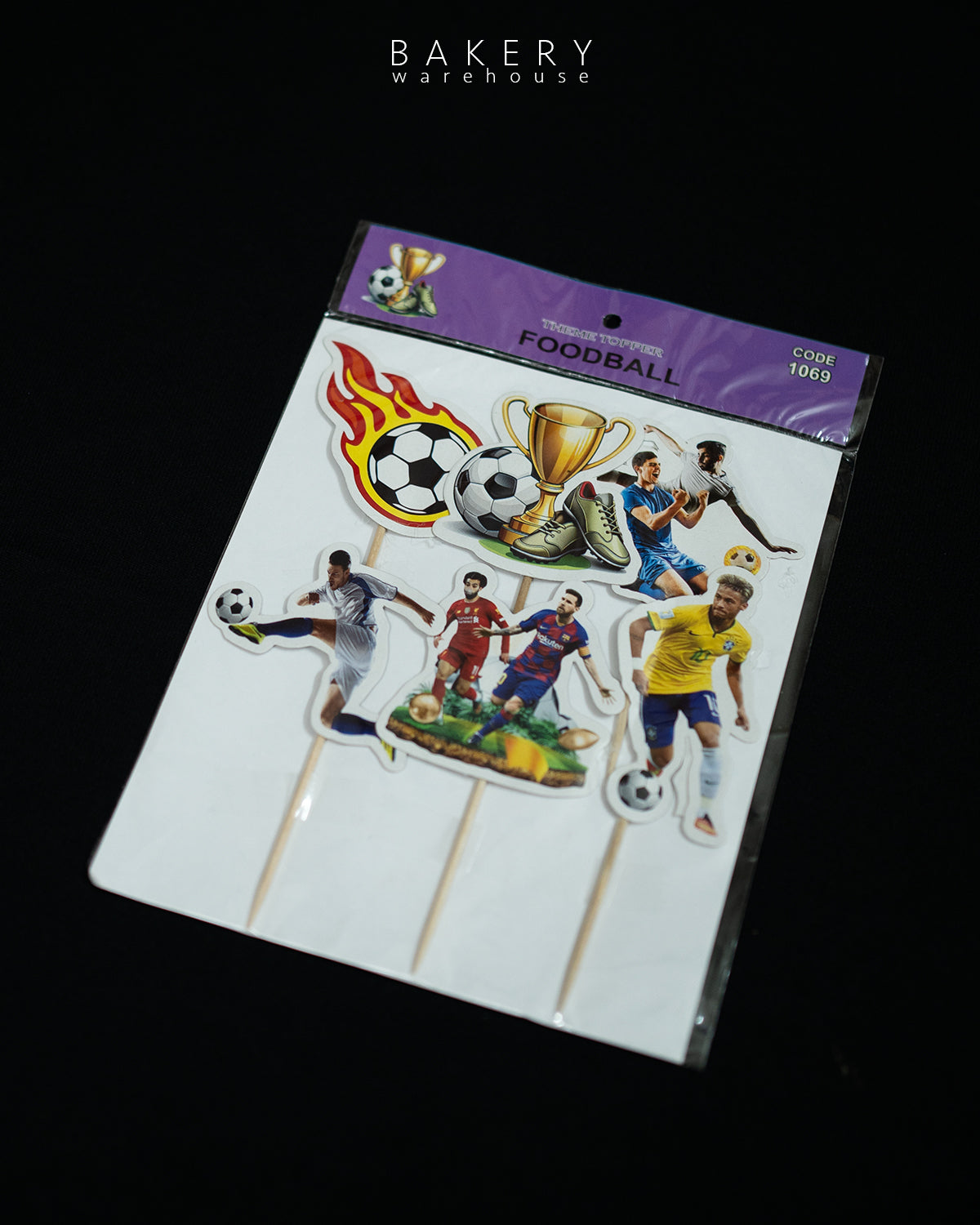 Football Theme Cake Topper Set