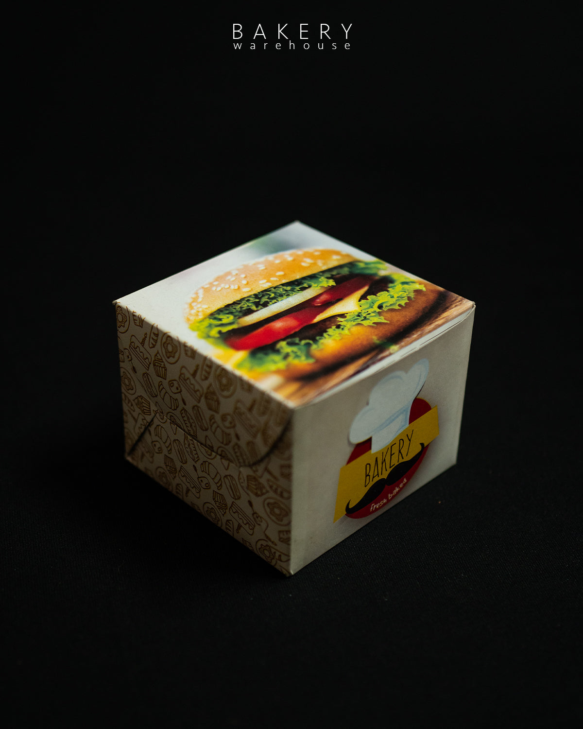 4x4 Pastry Box / Burger Box