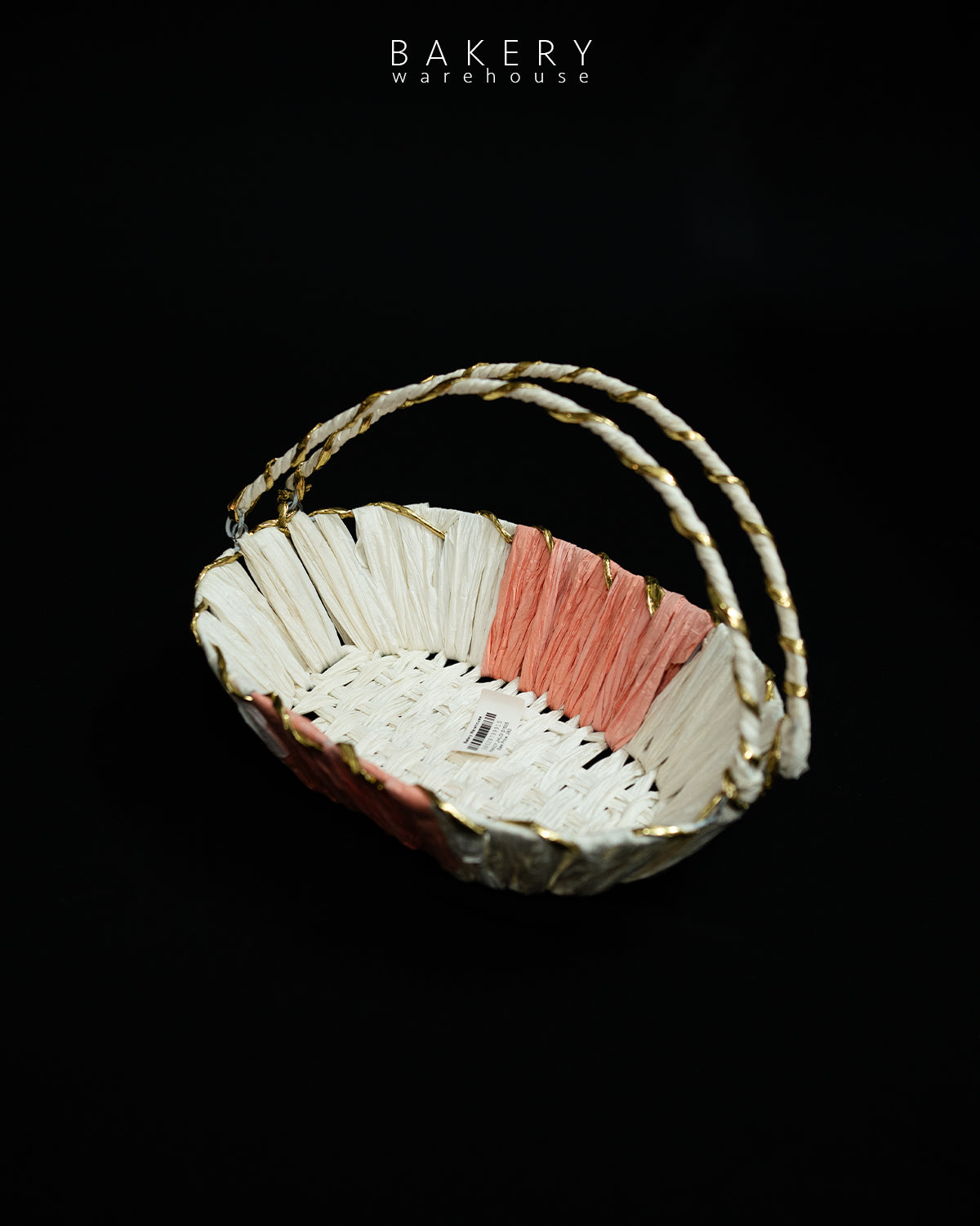 Handcrafted Decorative Basket with Handle