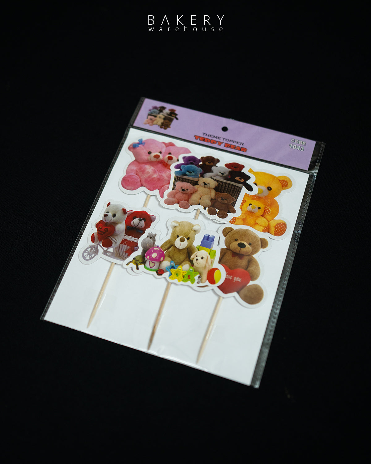 Teddy Bear Theme Topper