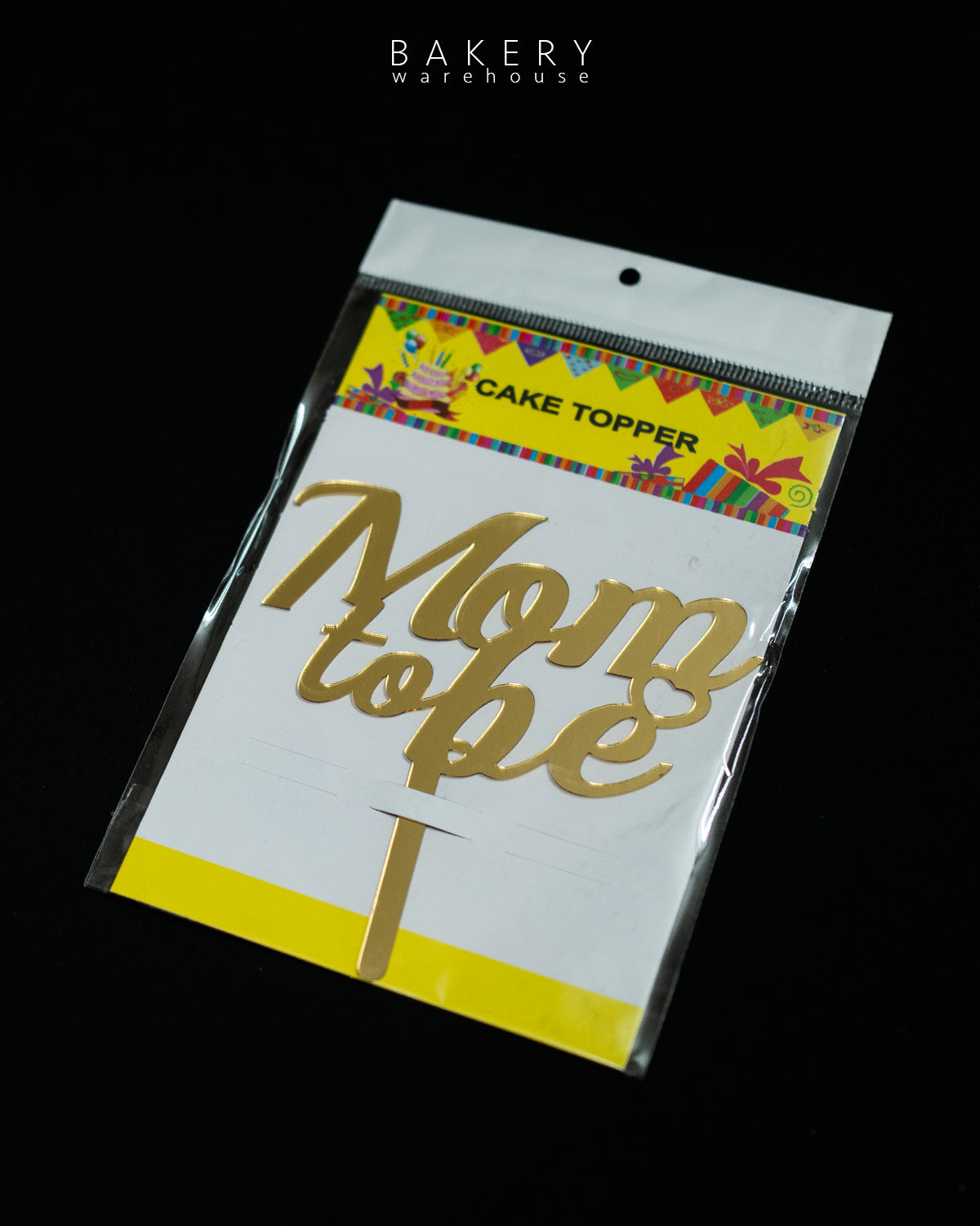 5-Inch Acrylic "Mom to Be" Topper