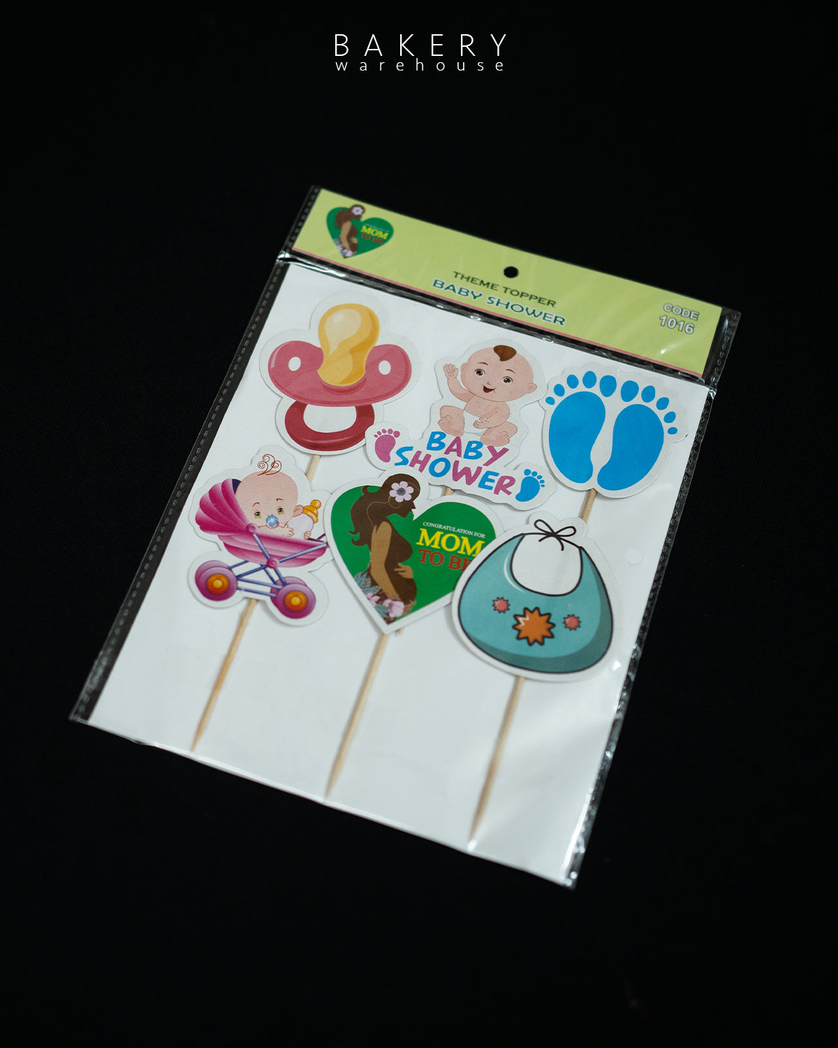 Baby Shower Theme Cake Topper