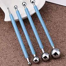 4 Pcs Set Ball Fondant Modeling Tools