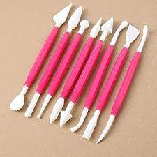 9 pieces 18 shapes Icing modelling tool set