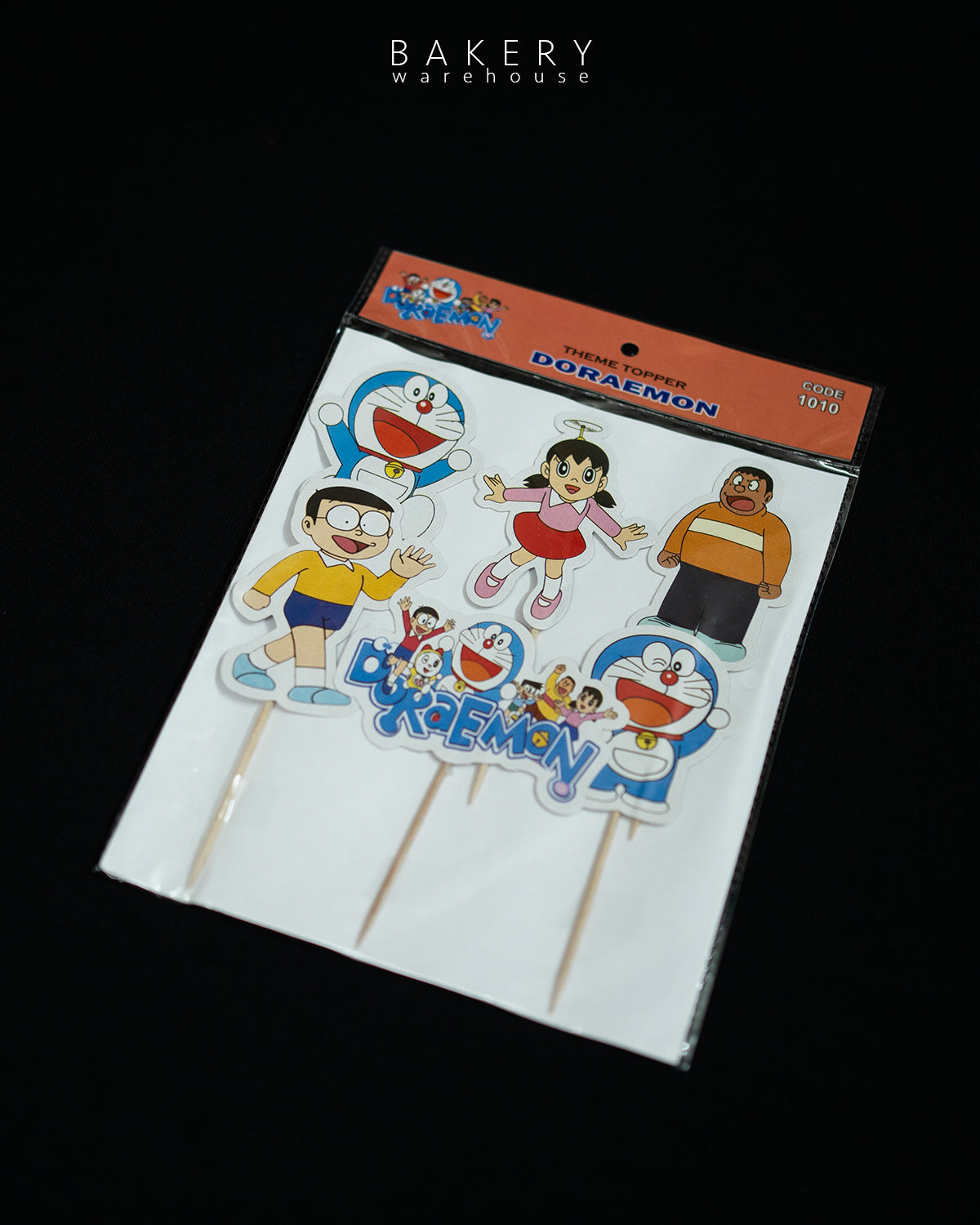 Doraemon Theme Cake Topper