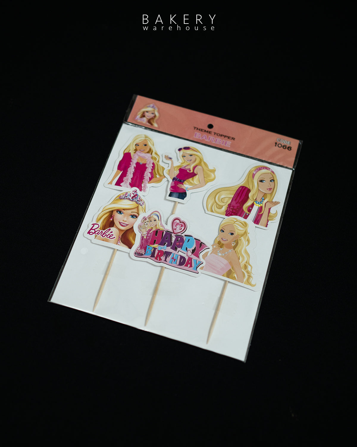 Barbie Theme Cake Topper