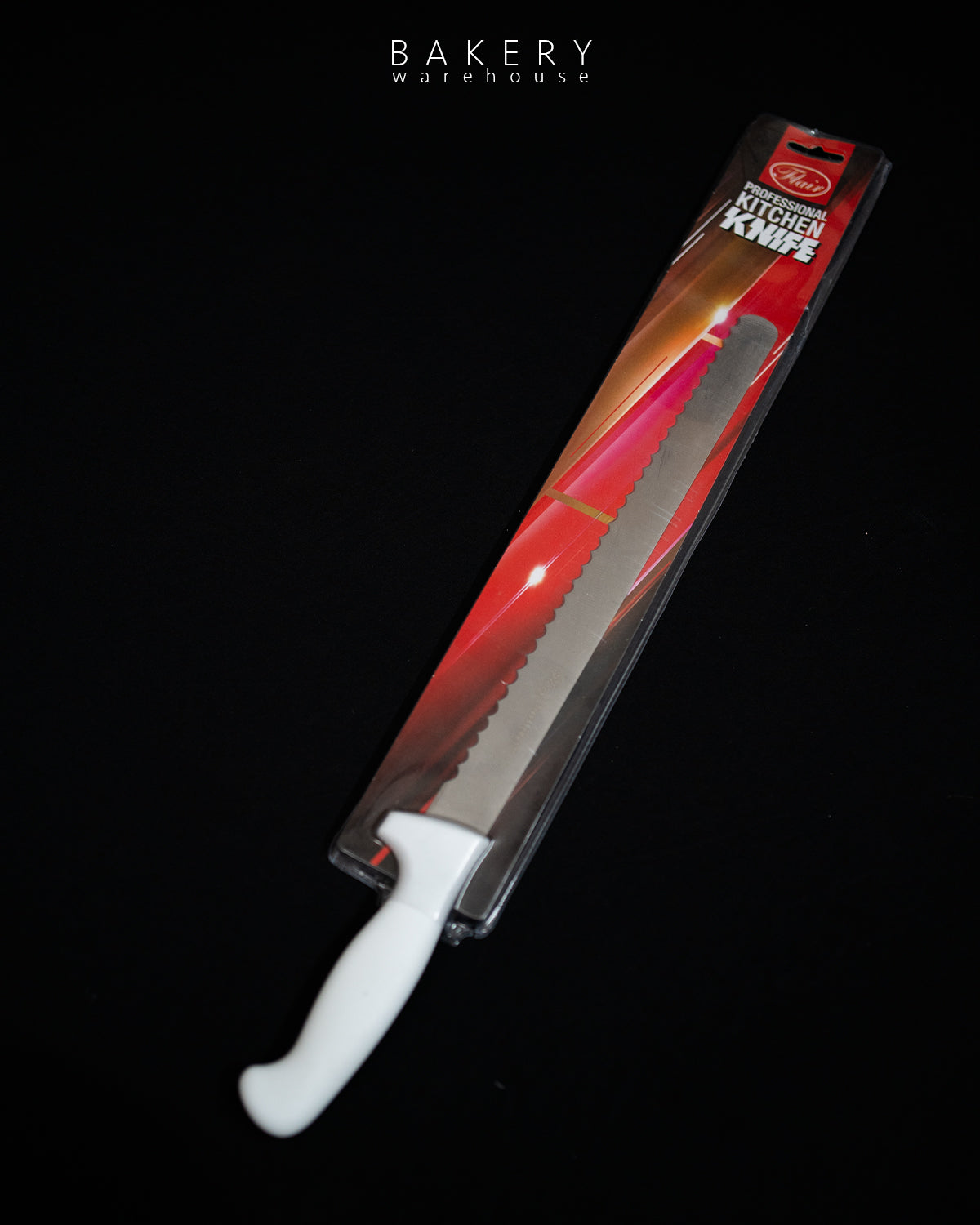 Flair bread knife wide teeth