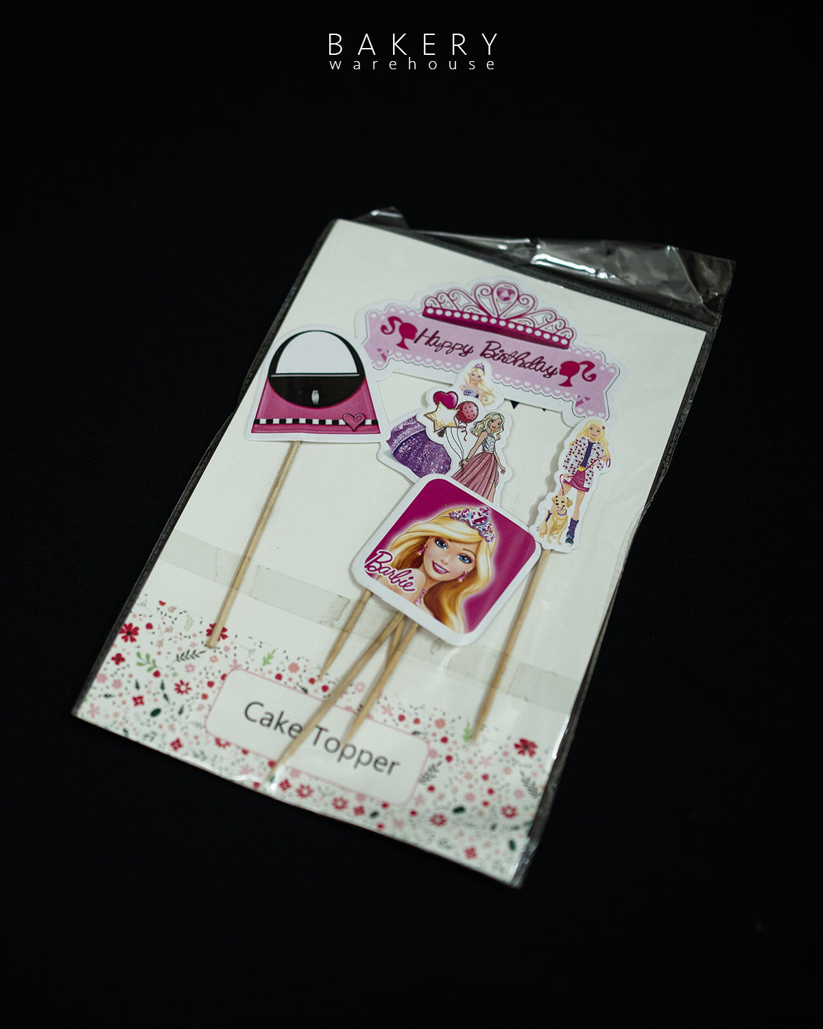 Barbie Theme Cake Topper