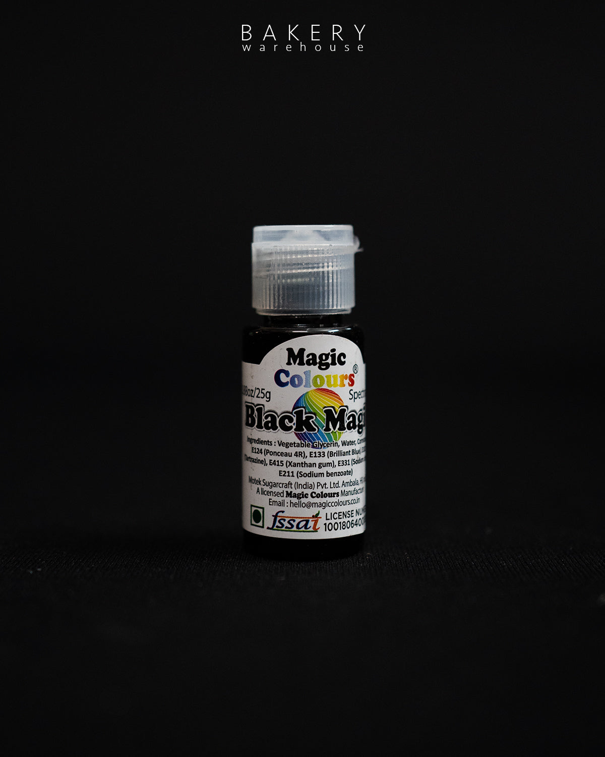 MAGIC BLACK GEL COLOUR 25GM