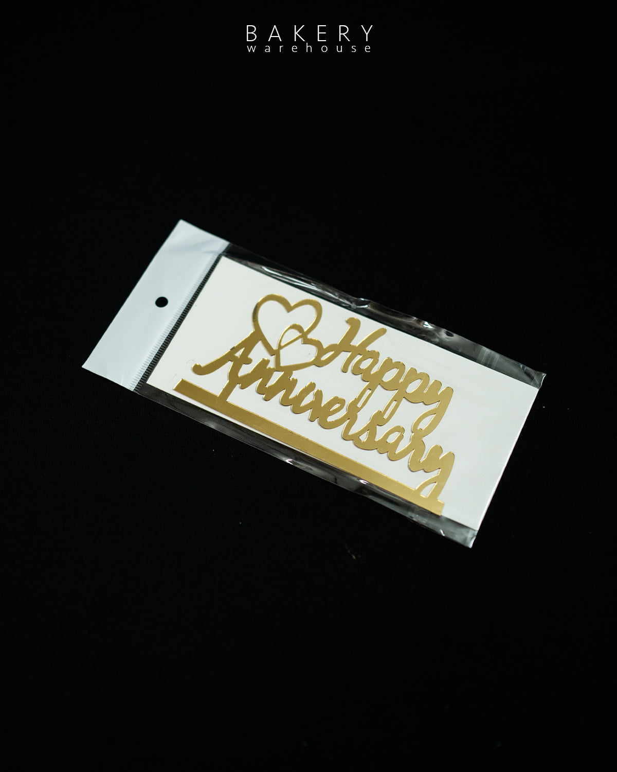 5-inch “Happy Anniversary” Acrylic Topper