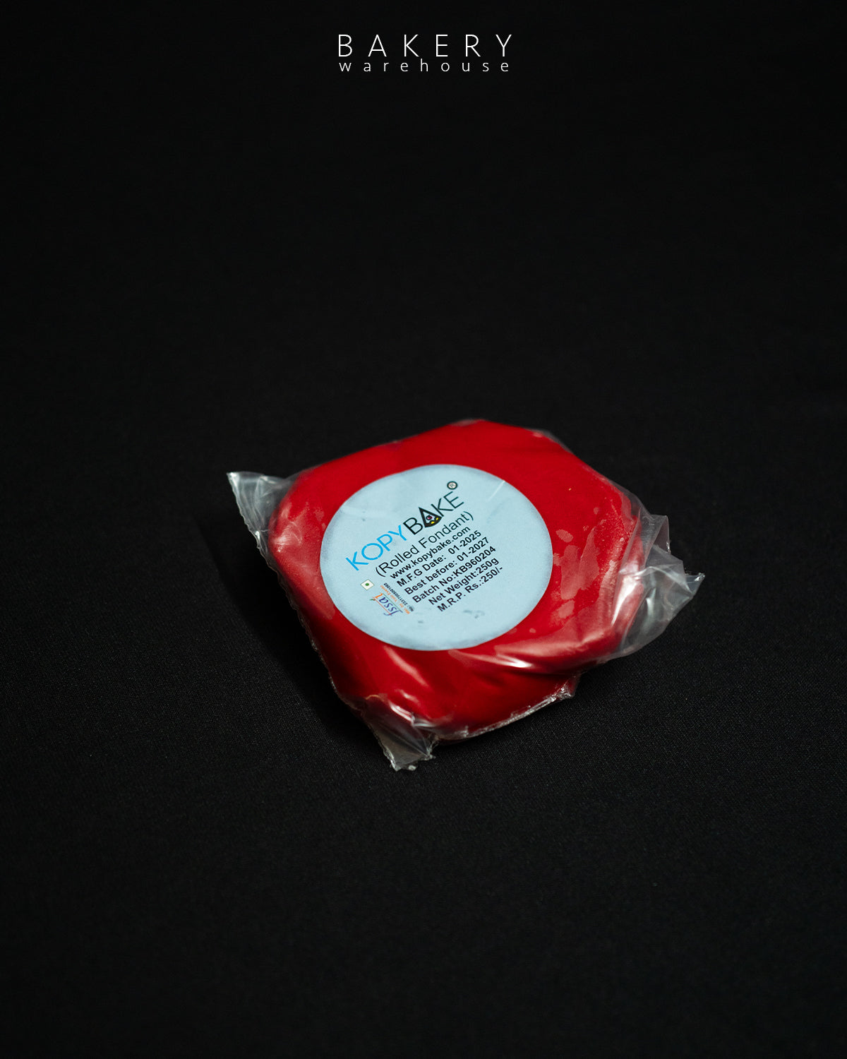 Kopybake red color sugar paste