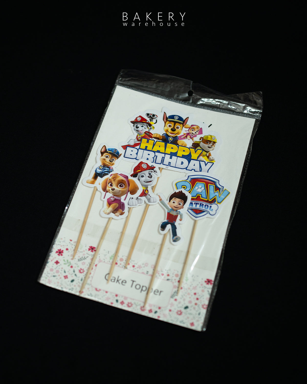 Paw Patrol Cake Topper
