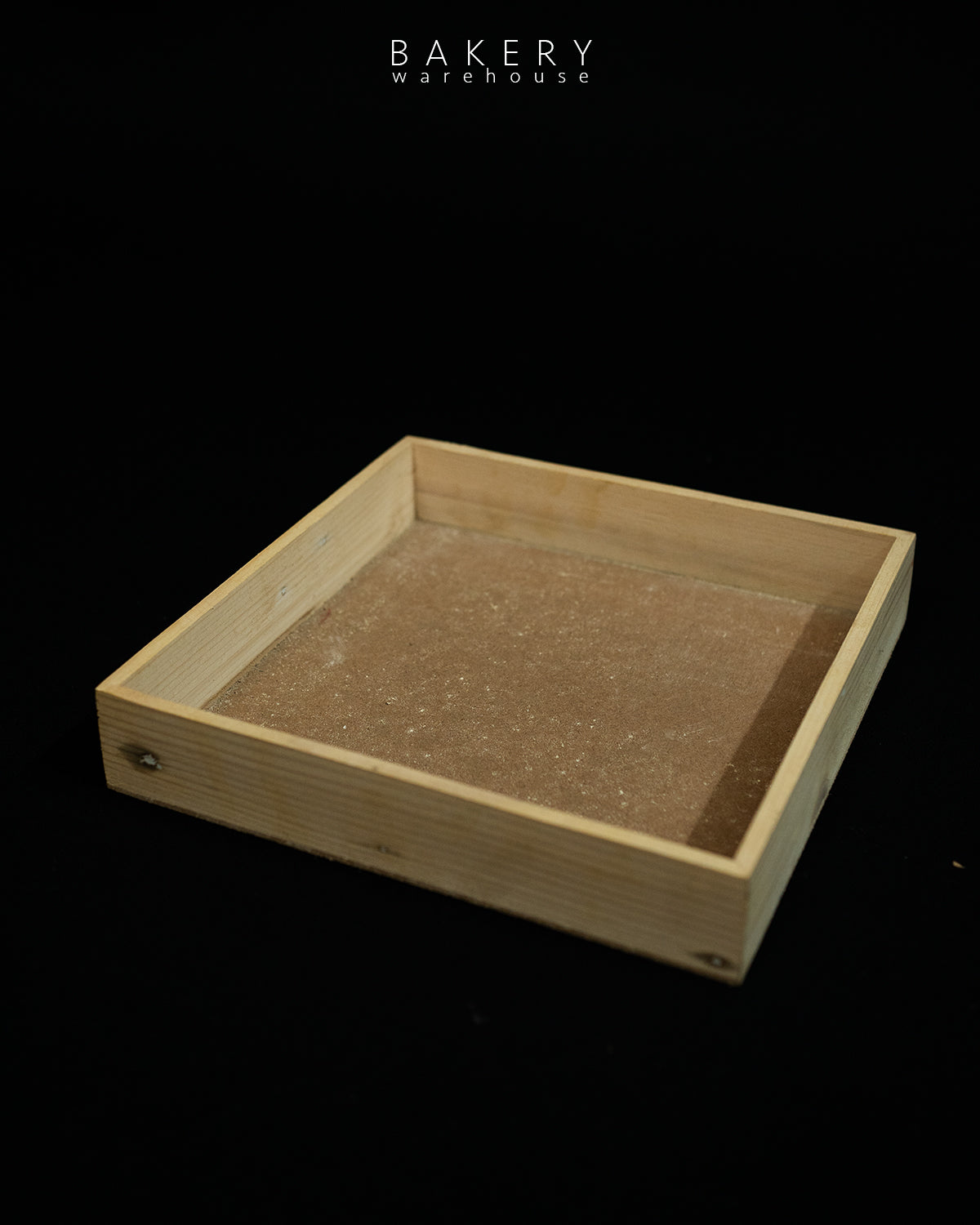 Square Pinewood Tray