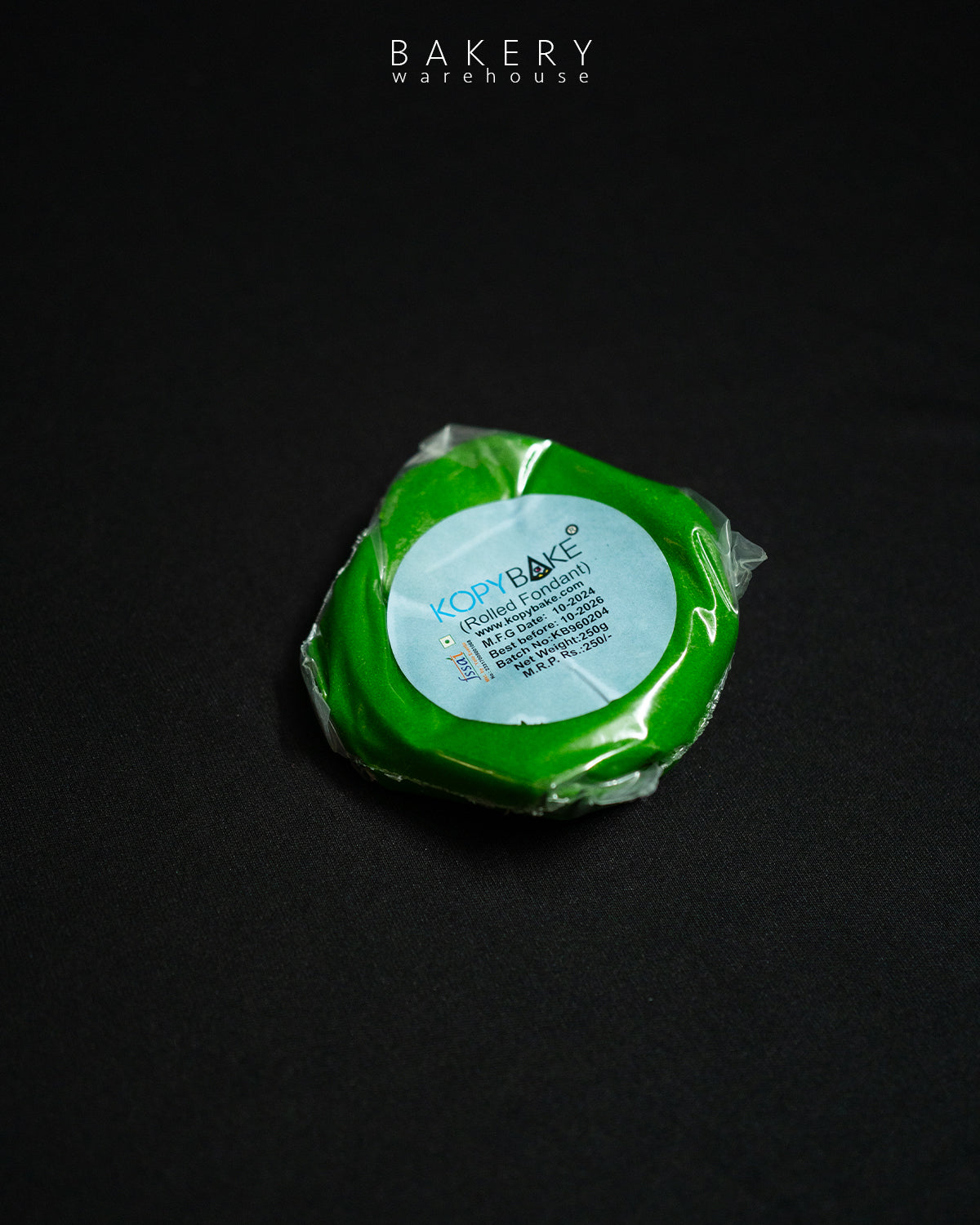 Kopybake green color sugar paste