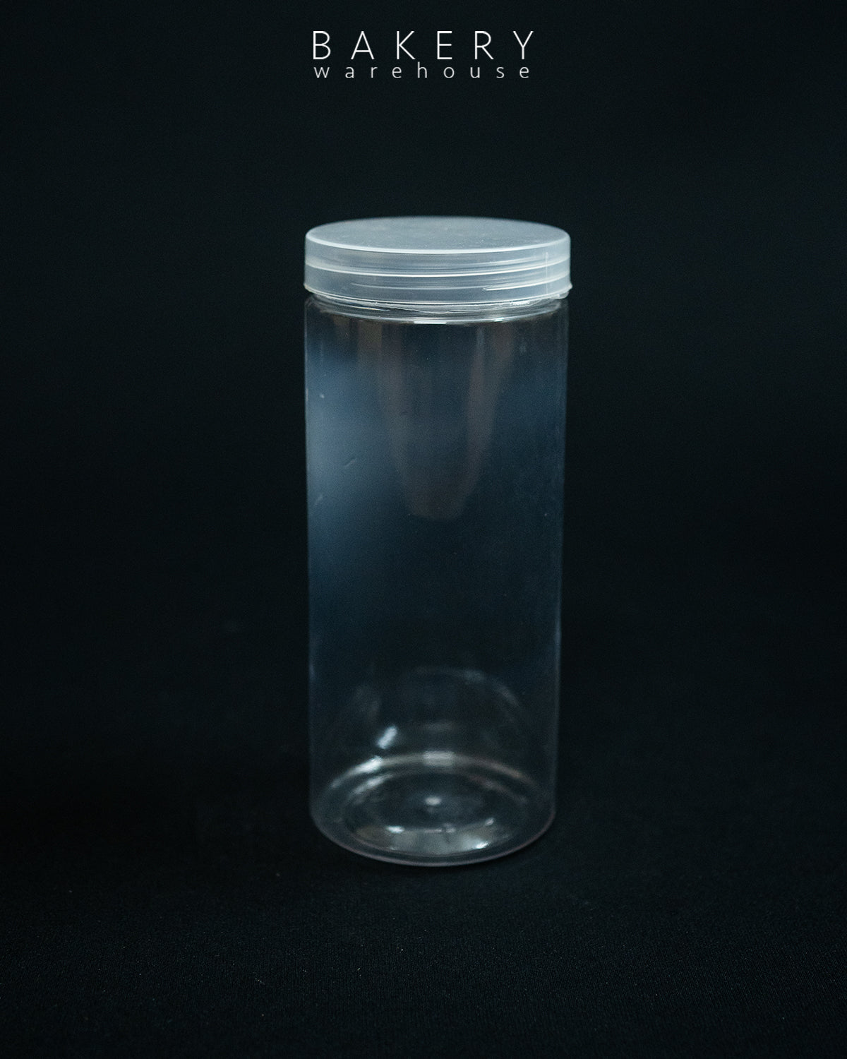84/8 Transparent Plastic Jar – 8 Inch Height