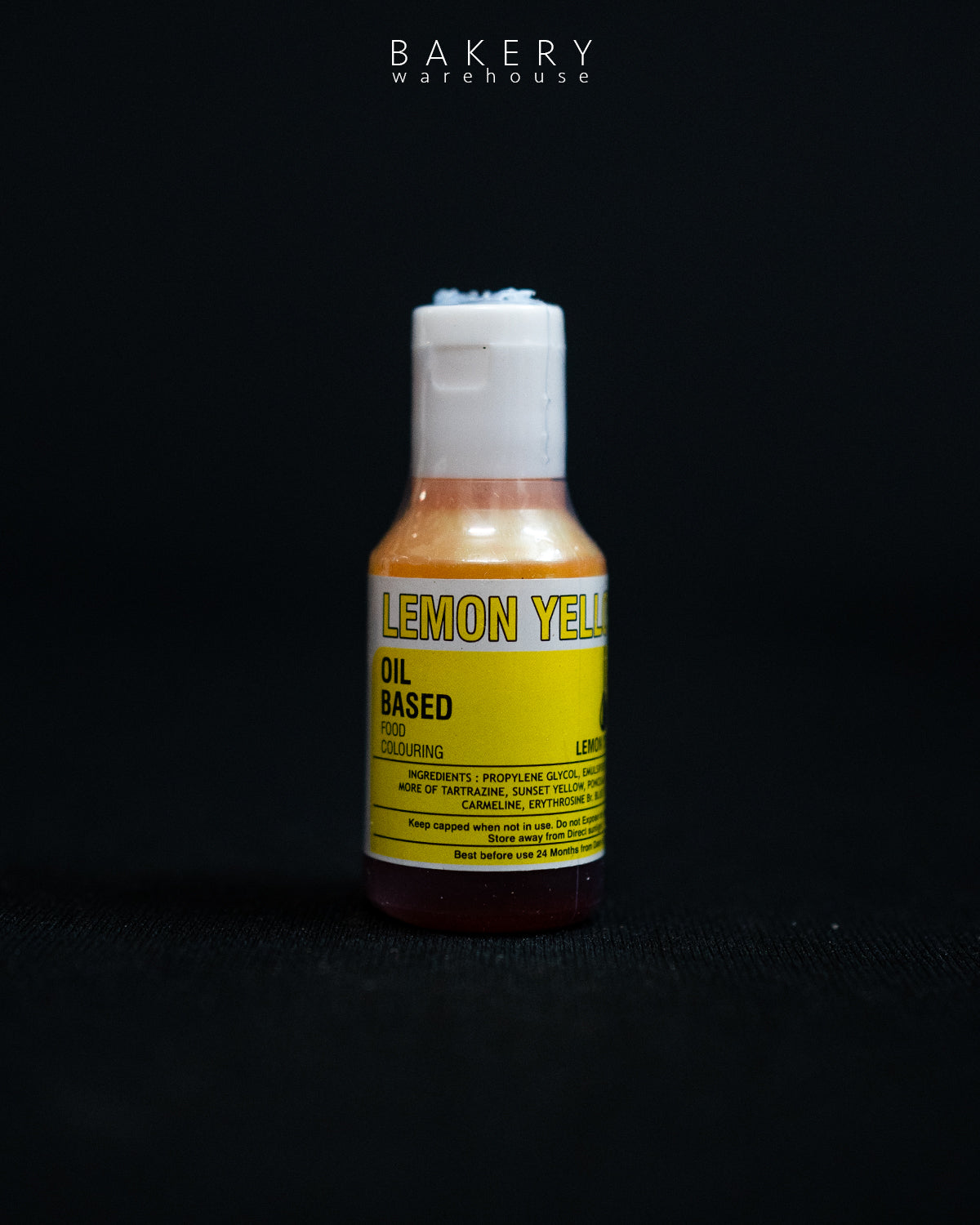 Lemon Yellow Oil-Based Food Colour