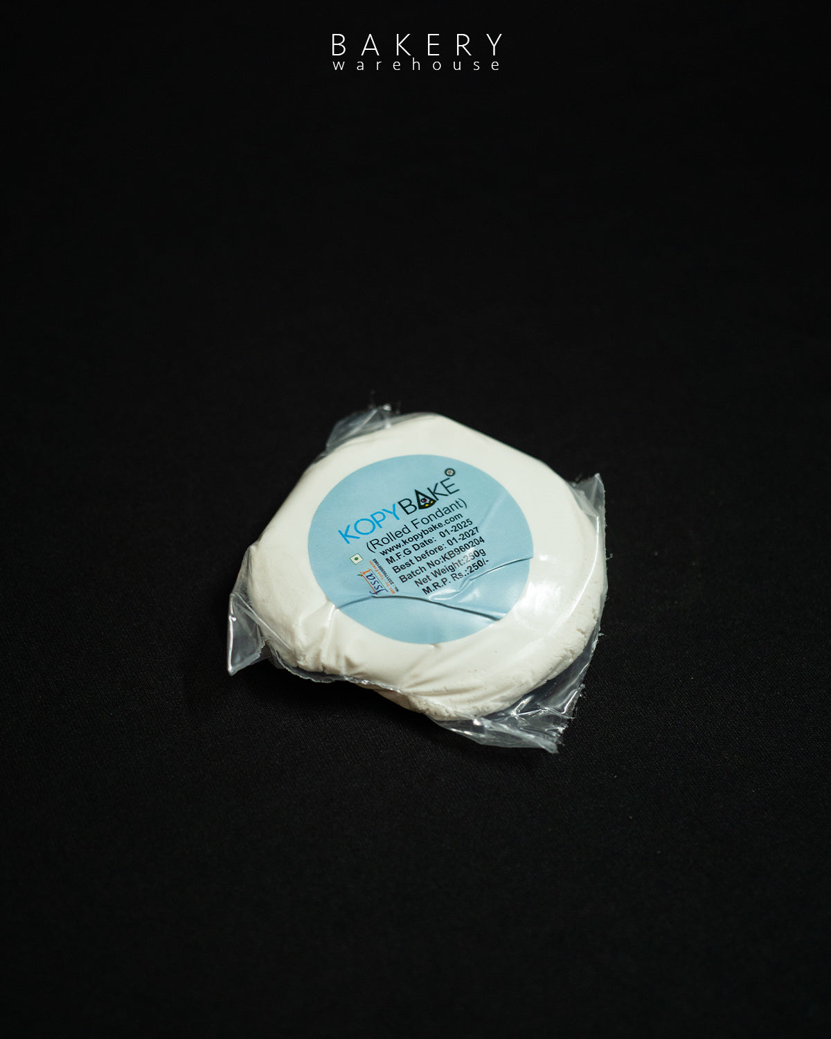 Kopybake white color sugar paste