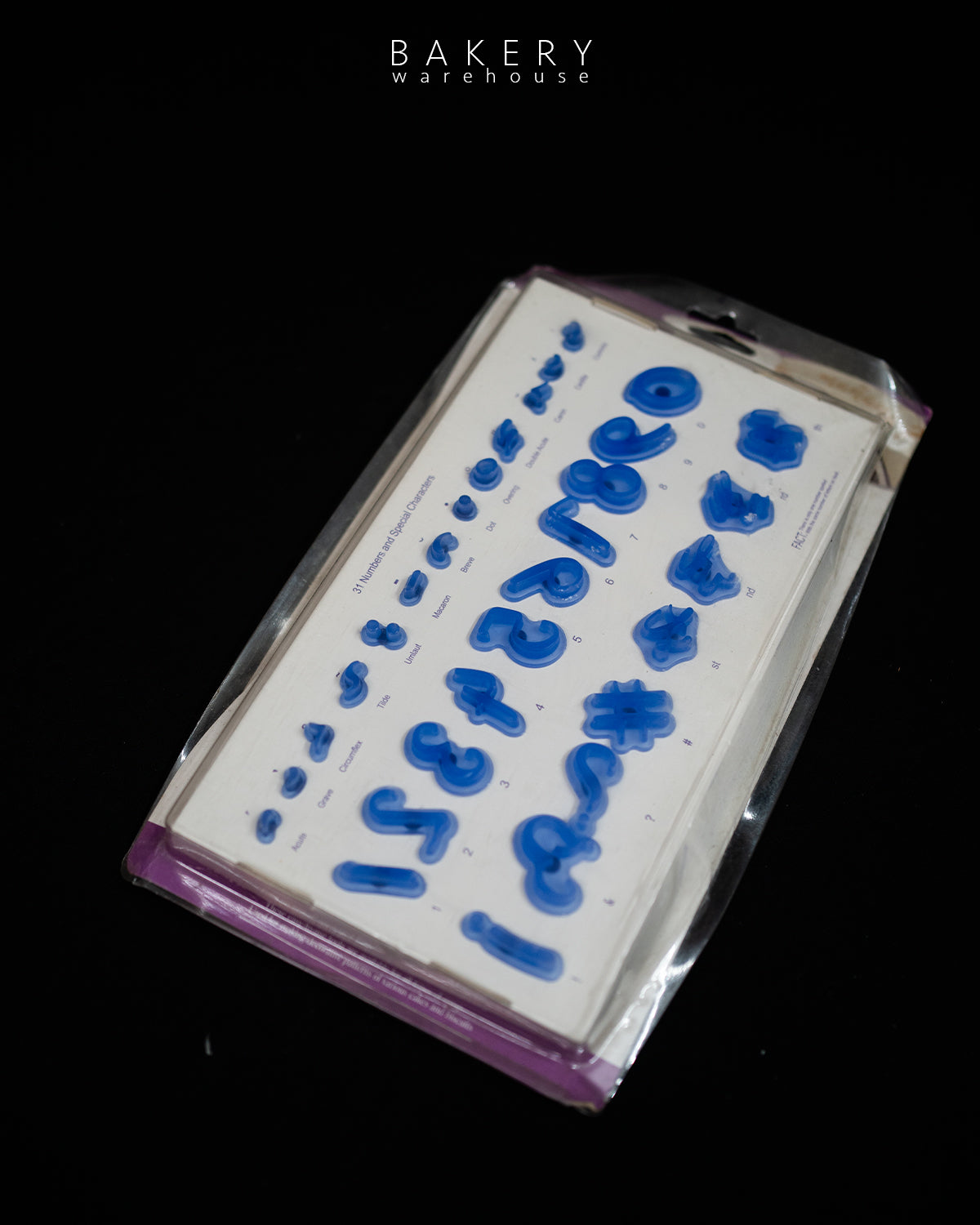 31 Number & Special Characters Cutter Set