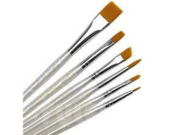 Artist brush set for Gumpaste and Lustre Dust